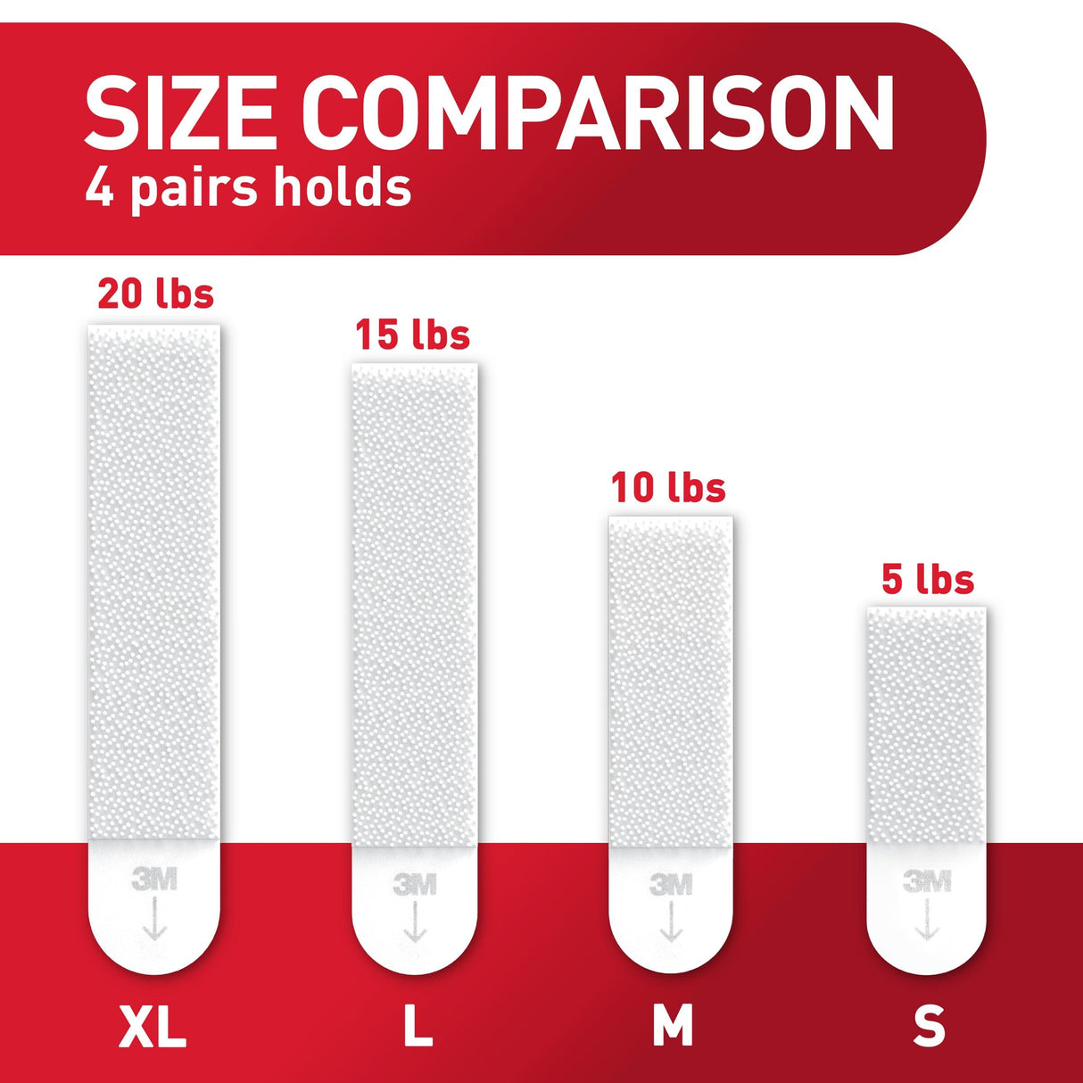 Command 15 lb & 10 lb Large and Medium 28 Pairs Picture Hanging Strips (56 Strips), Damage-Free Hangers for Picture Frames, No Tools Required, Great for Home Room Wall Decor, White Adhesive
