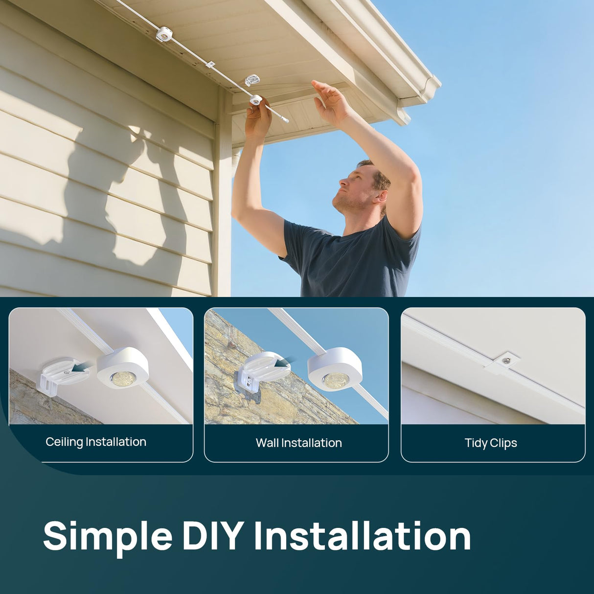 Linkind Permanent Outdoor Lights HP5,Smart AI RGBTW 100ft Christmas Lights, 85 Scenes Modes for Daily Holiday Halloween Decorations,IP67 Waterproof, Compatible with Alexa,Google Assistant