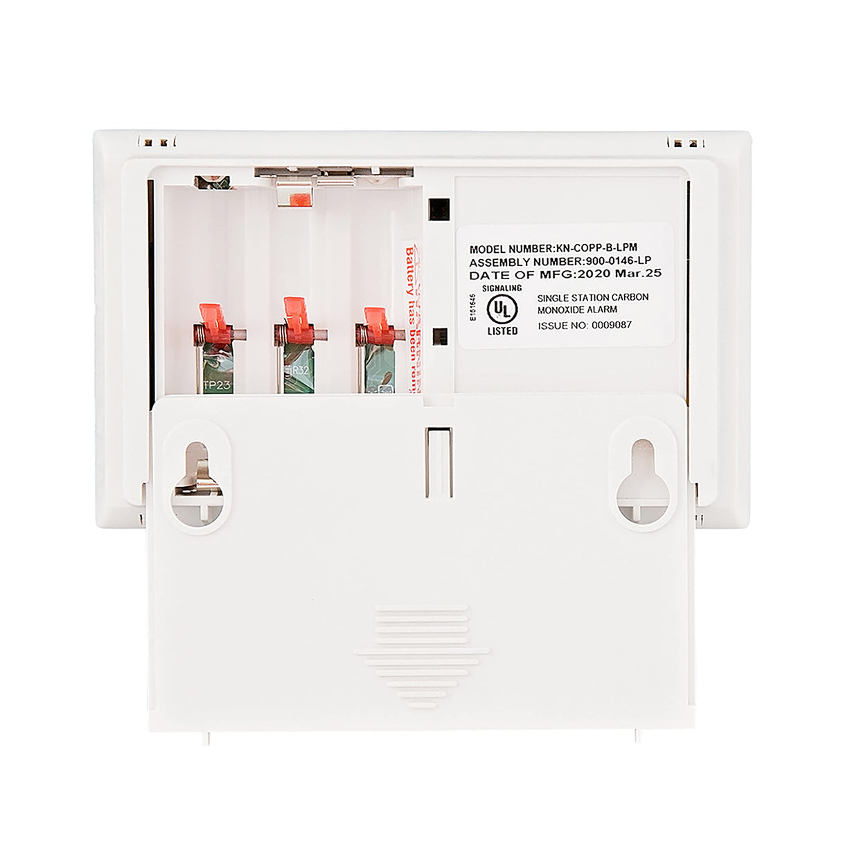 Kidde Carbon Monoxide Detector, AA Battery Powered CO Alarm with LEDs, Test-Reset Button, Low Battery Indicator, Portable