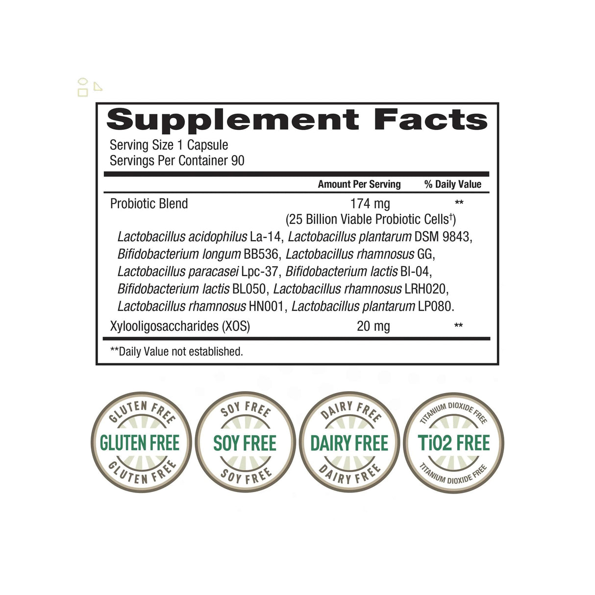 OProCyn Tru Nature Women's Daily PROBIOTIC 90 Capsules