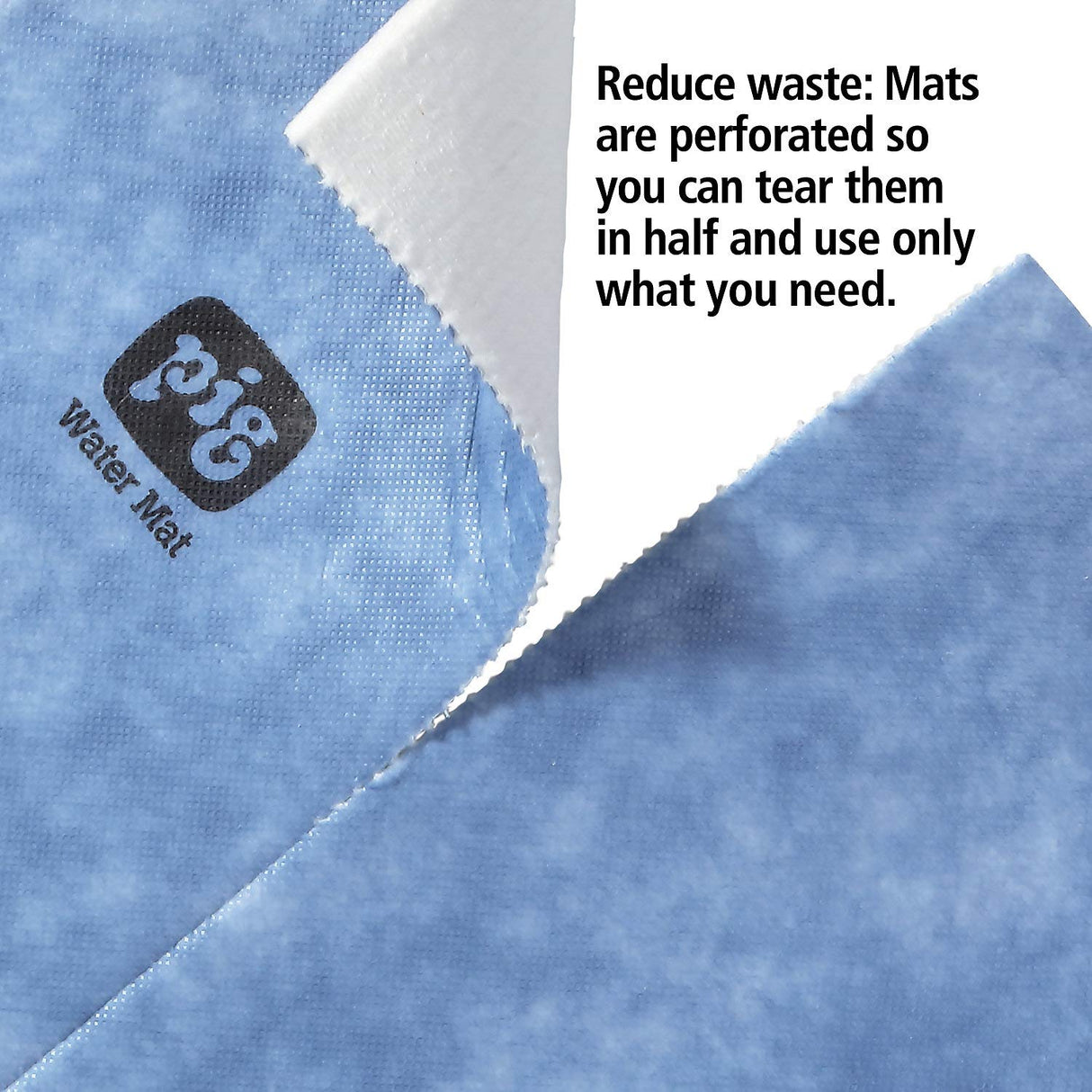 PIG Water Absorbent Mat - Reusable - 20 Pack - 15" x 19" Pads - PM50566