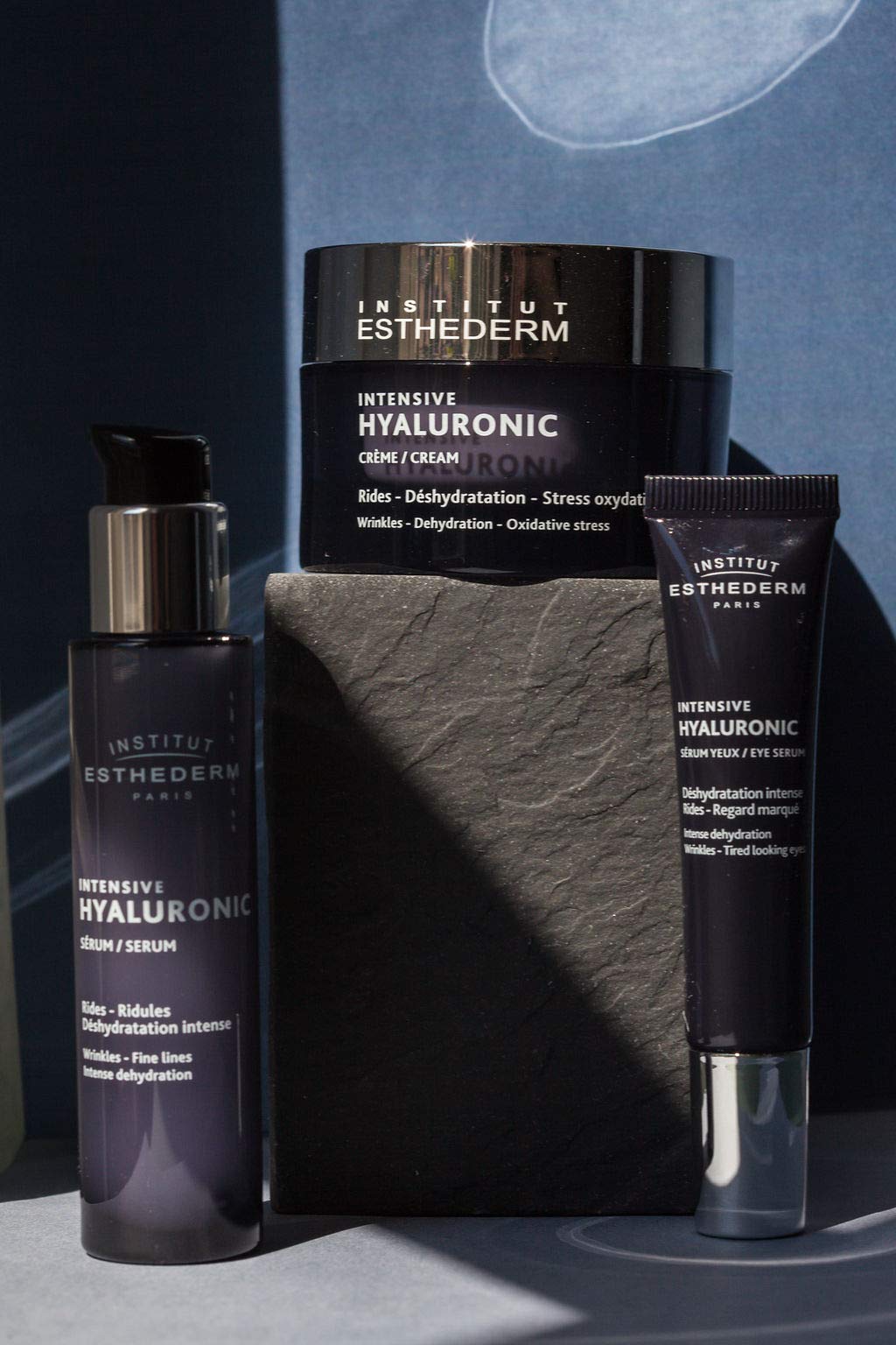 Institut Esthederm - Intensive Hyaluronic Cream - Face, Neck and Décolleté - Wrinkles and Fine Lines - Dehydrated Skin