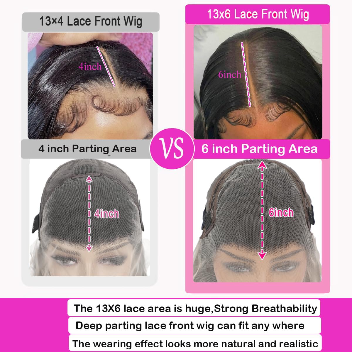 IUPin 250% Density 28 Inch Glueless Wigs Human Hair Pre Plucked with Baby Hair 13x6 Wear and Go Body Wave Human Hair Lace Front Wigs for Black Women 13x6 HD Transparent Frontal