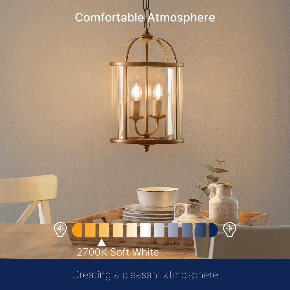 FLSNT 60 Watts Equivalent LED Chandelier Light Bulbs, Dimmable CA11 LED E26 Base Candelabra Bulbs, 2700K Soft White, 12 Pack UL,CA65 Listed.