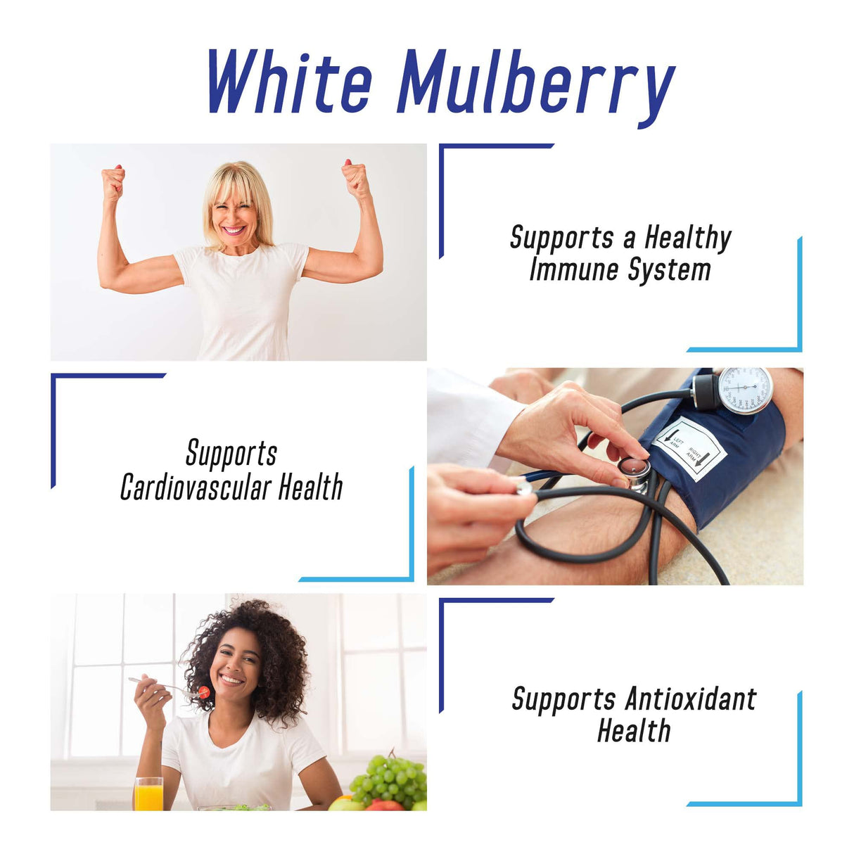 We Like Vitamins White Mulberry 1000mg 200 Vegan Capsules – White Mulberry Leaf Extract Capsules Supplement