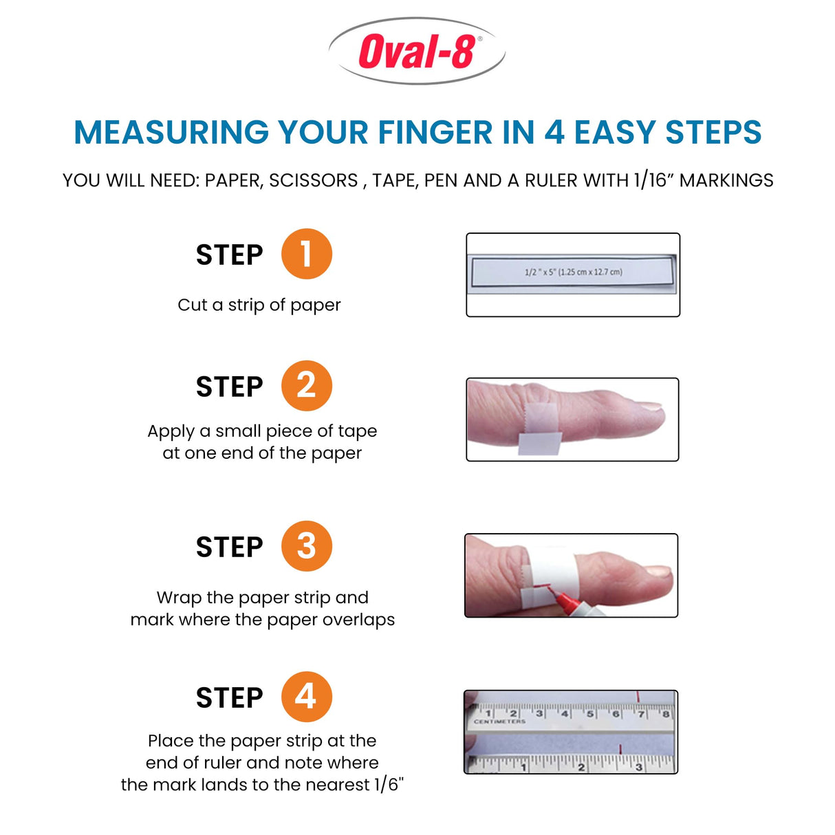 3-Point Products Oval-8 Finger Splints, Support and Protection for Arthritis, Trigger Finger or Thumb, and Other Finger Conditions Size 10 (Pack of 5)