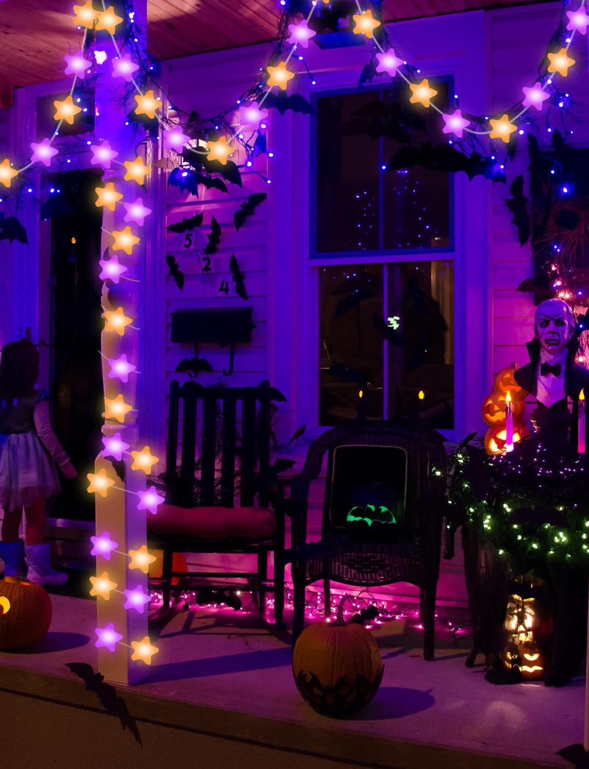 Smart Star Fairy Lights Color Changing String Lights APP Control for Dorm