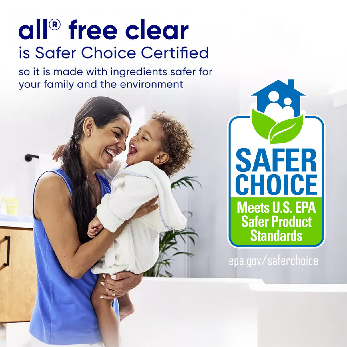 all free clear, Original, Liquid Laundry Detergent for Sensitive Skin, Unscented and Hypoallergenic, Concentrated, 82.5oz, 110 Loads
