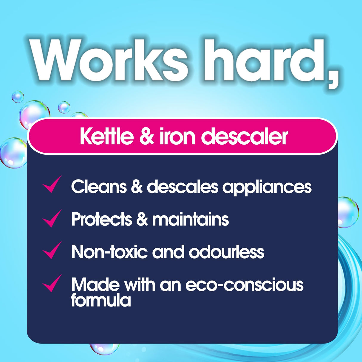 Ecozone Kettle & Iron Descaler (3x20g)