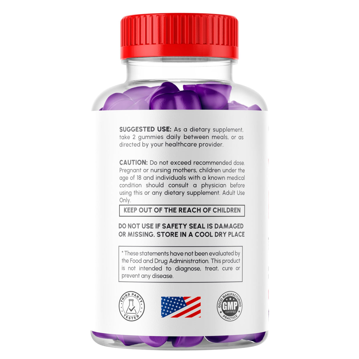 (2 Pack) Vital Pump XL Gummies , Official Vital PumpXL Maximum Strength Gummy Supplement, All Natural VitalPump XL Gummies Once Daily Chewable Multivitamin Supporting Strength and Energy (120 Gummies)