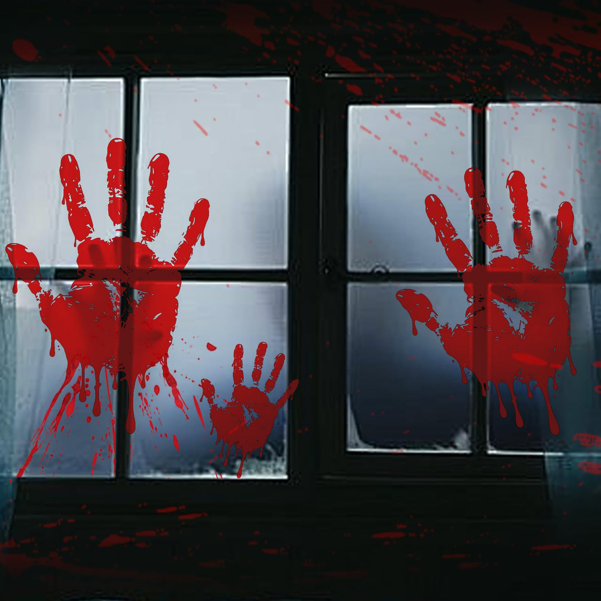 12 in 1 Halloween Christmas Projector Outdoor,3D Dynamic Halloween Decorations,Clearer Ghost/Spider/Bat/Skull/Witch/Nativity/HD Patterns,Waterproof for Window Wall Cemetery Christmas Decor