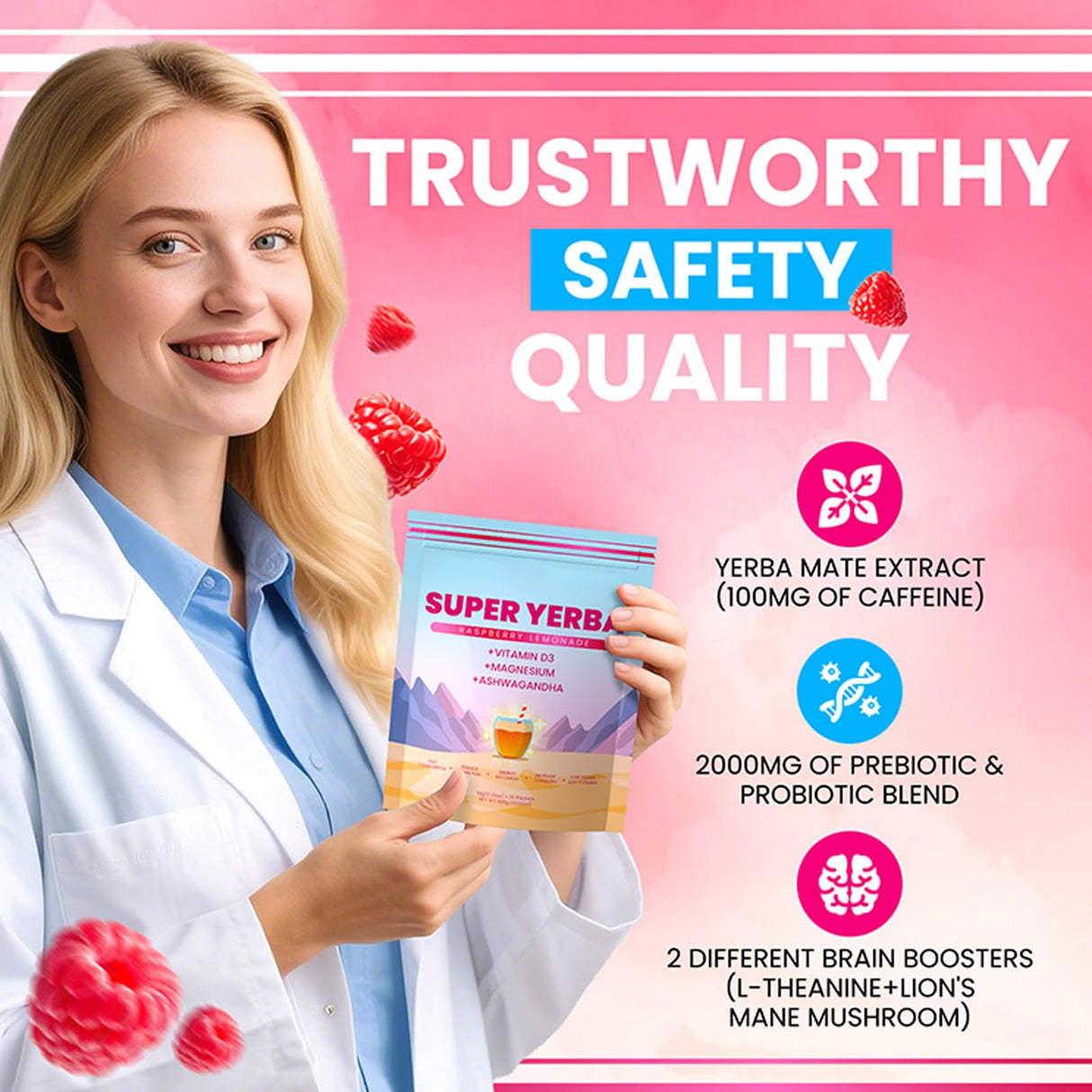 Super Yerba, Yerba Mate Instant Tea Powder| 30 Servings (1)