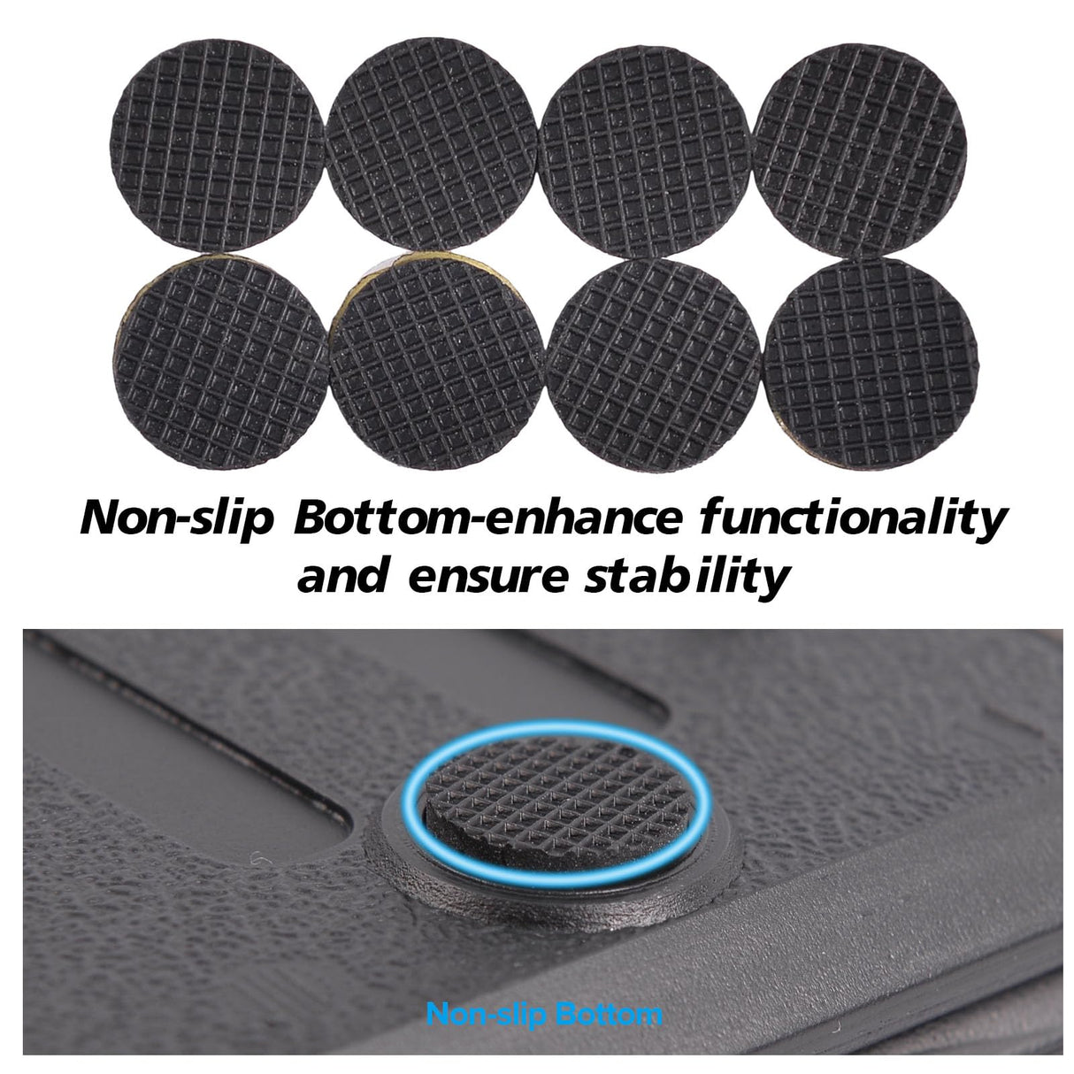 Leermart Foot Rest for Under Desk at Work 4-Level Height Adjustable, Ergonomic Foldable Footrest for Office, Gaming,Computer, Soft & Removable Pad Desk Foot Stool Suitable for All Seasons