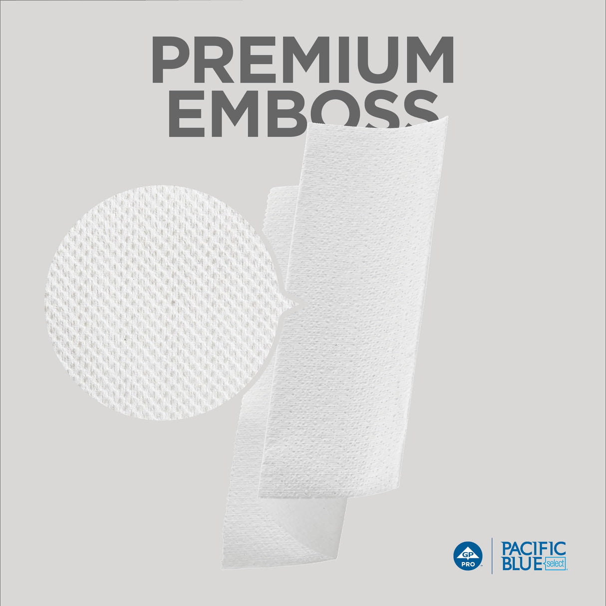 Pacific Blue Select Multifold Premium 2-Ply Paper Towels by GP PRO (Georgia-Pacific),White, 21000,125 Paper Towels Per Pack,16 Packs Per Case