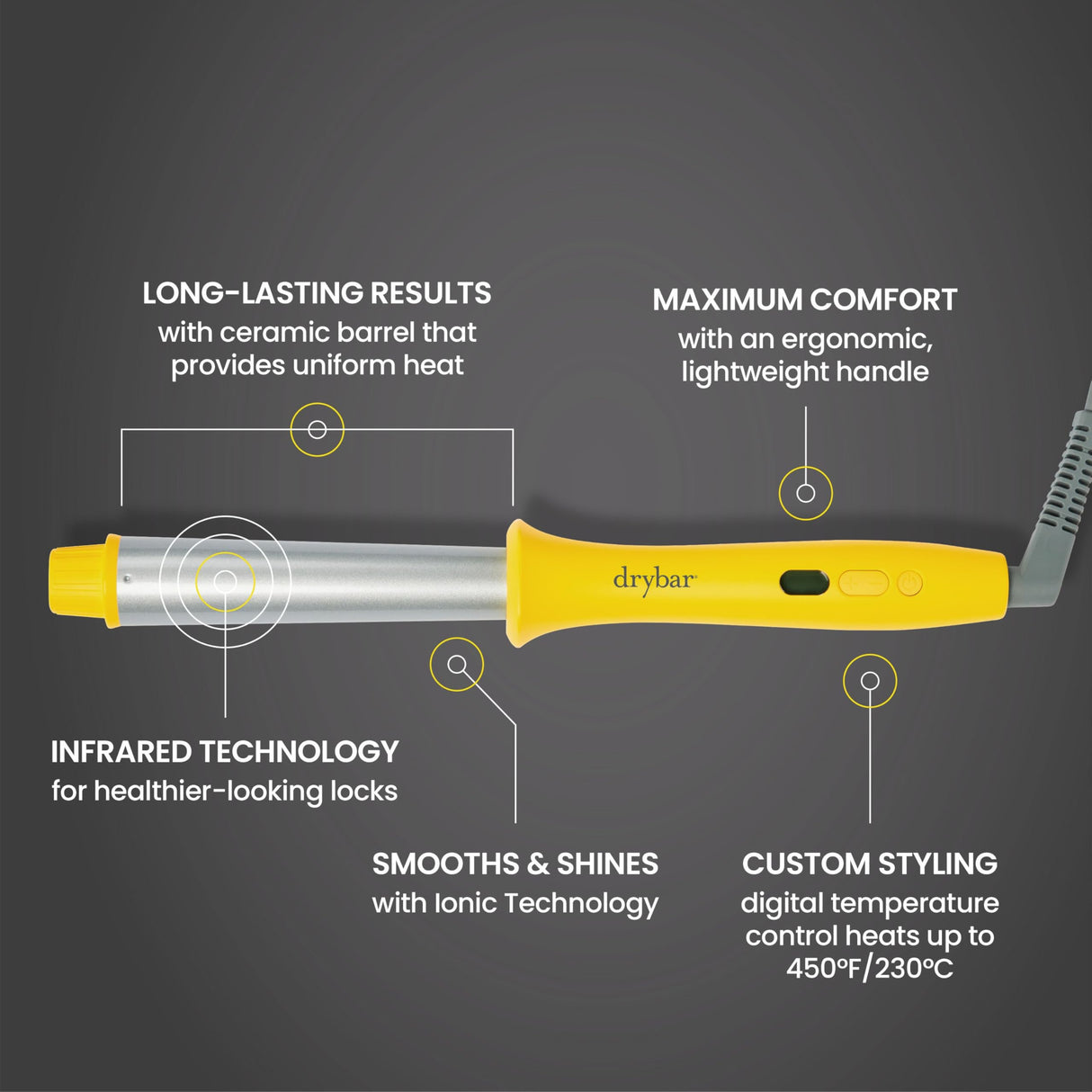 Drybar The Wrap Party Curling & Styling Wand