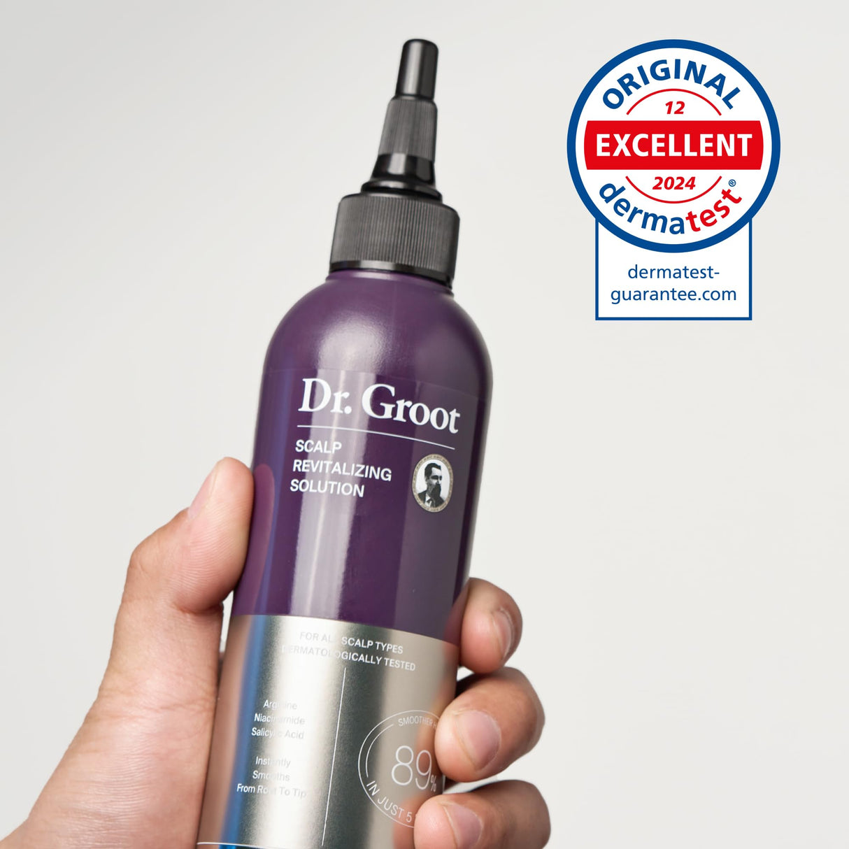 Dr. Groot Miracle in Shower Treatment for Hair Loss, Korean Hair Care, 5 Seconds to Smooth Hair, Rosemary Oil for Healthier-Looking Hair, Hair Rinse, Moisturizing Treatment,Scalp Revitalizing Solution