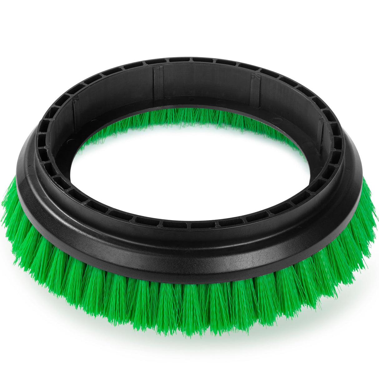 HHQ Commercial Scrub Brush for Orbital Floor Scrubber, Compatible with Oreck Orbiter XL ORB550MC, Bissell BGEM9000, 12" Diameter, Light-Duty Brush, Green