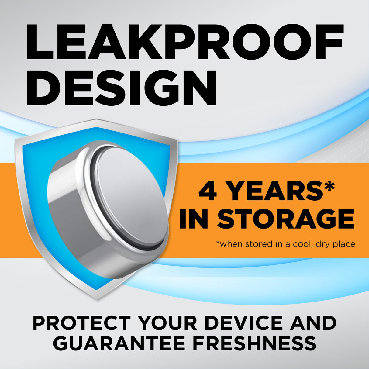 Powermax Size 13 Hearing Aid Batteries, 60 Count Long-Lasting Battery Pack, Orange Long Tab for Easy Change