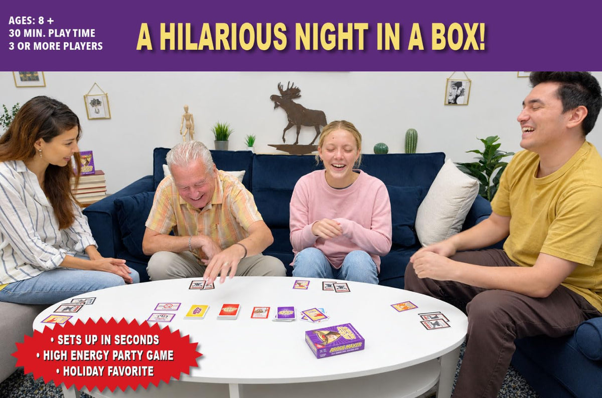 Moose Master - Laugh Until You Cry Fun - Your Cheeks Will Hurt from Smiling and Laughing so Hard - for Fun People Looking for A Hilarious Night in a Box