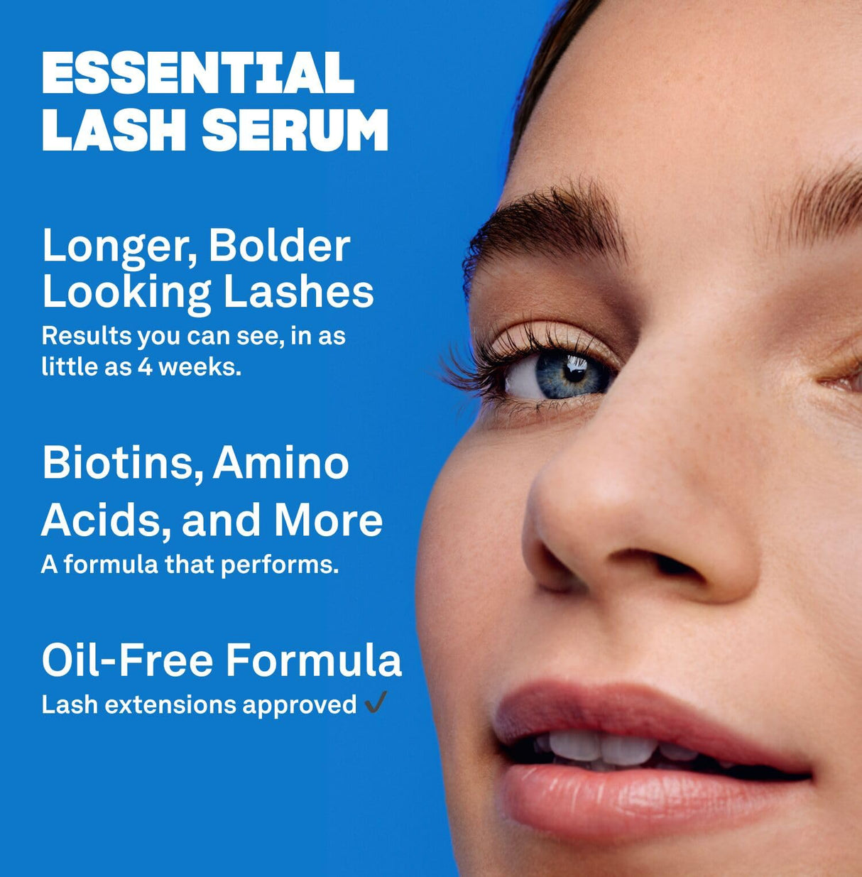 Babe Lash AM/PM Kit - 2mL Essential Serum & 3mL Enhancing Conditioner, Lash Enhancing Serum for Natural Lashes and Extensions, Value Gift Set