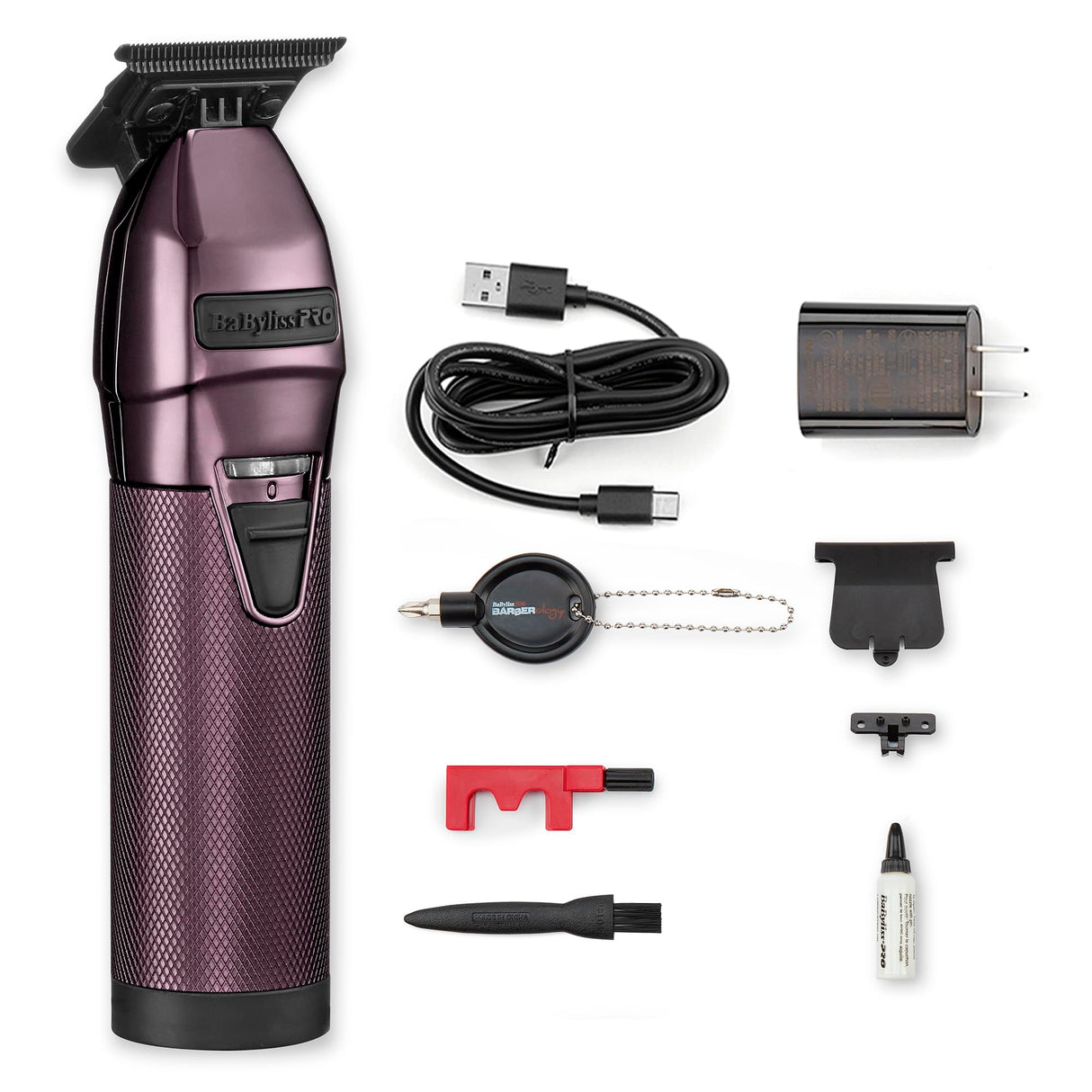 BaBylissPRO® LimitedFX Purple All-Metal Lithium Hair Trimmer