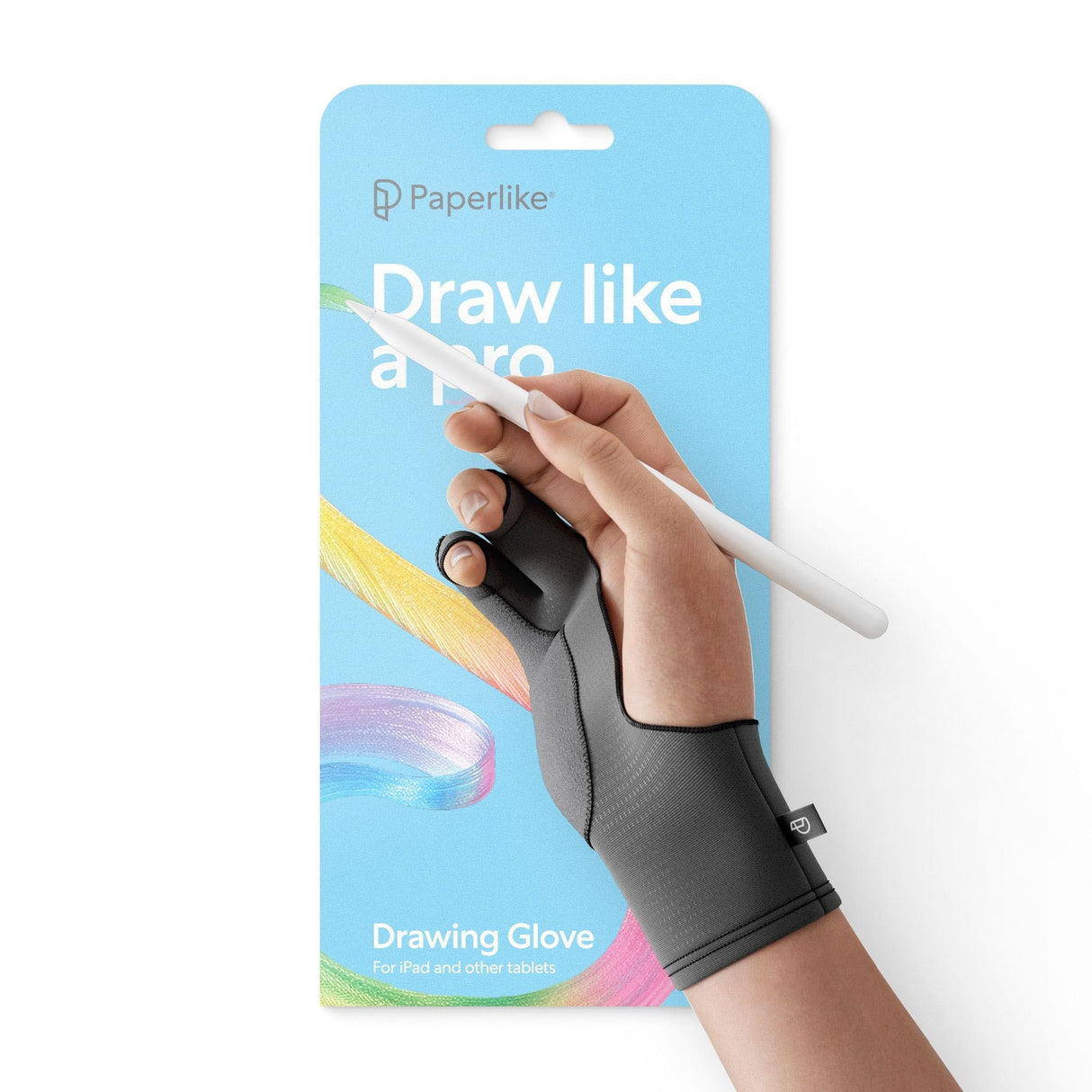 Paperlike® Drawing Glove for iPad - Artist Glove for Drawing on Tablets (Right and Left Hand; 3 Sizes: S, M, L)