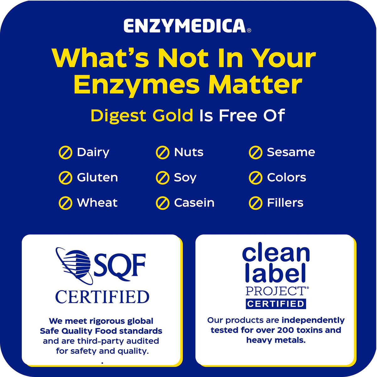 Enzymedica Digest Gold, Maximum Strength, ATPro Energy Support - 90 Caps