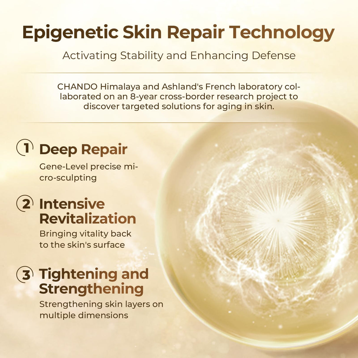 CHANDO HIMALAYA Gold Diamond Multi Anti-aging Cream (55g/1.94oz) - Super Multi-Corrective Night Cream, Reducing Wrinkle Cream, Firms Skin, Paraben-free