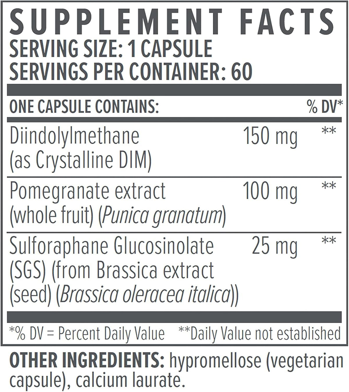 Biote Nutraceuticals DIM SGS | Hormone & Detox Support | 60 Capsules