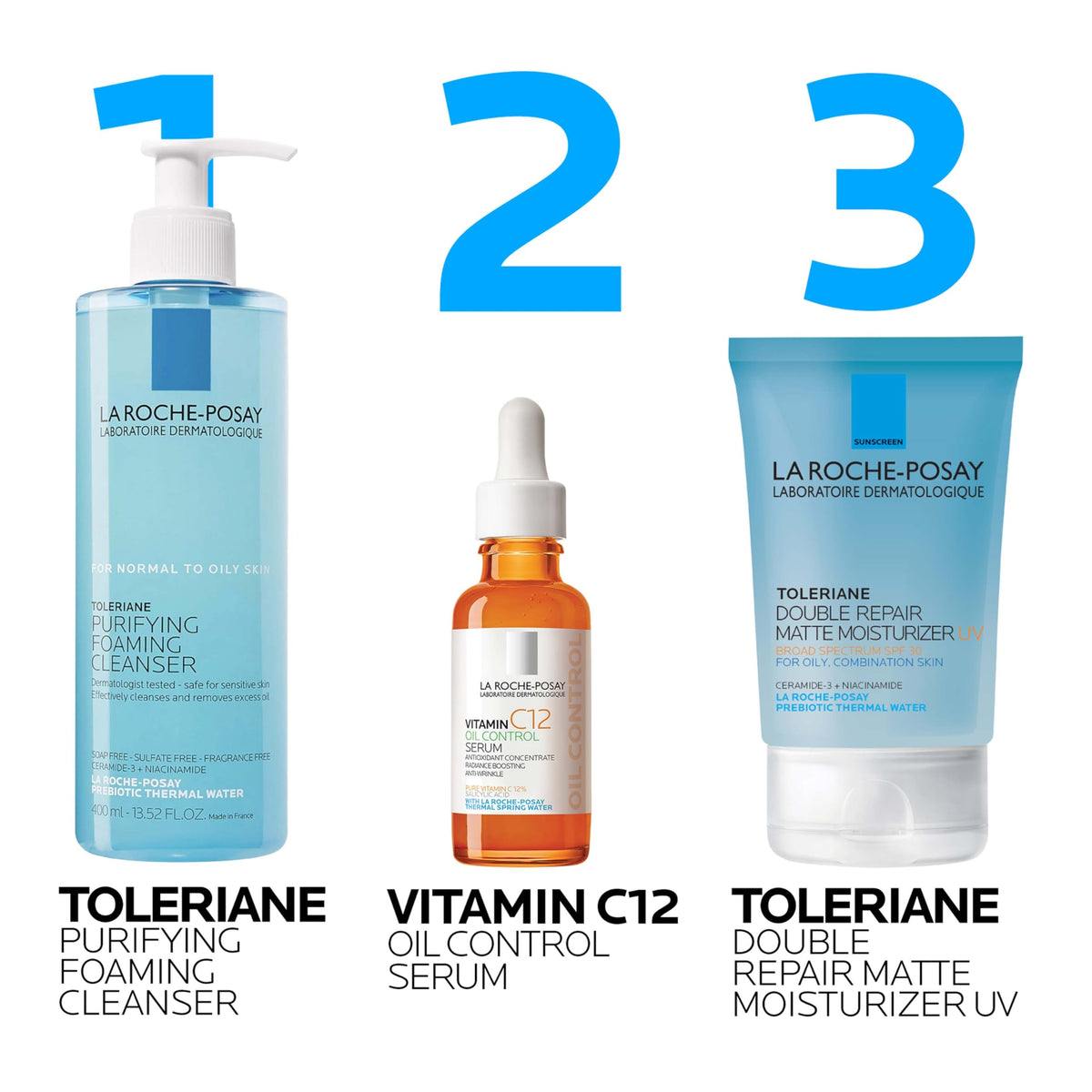 La Roche-Posay Toleriane Double Repair Matte Face Moisturizer SPF 30 3.38oz