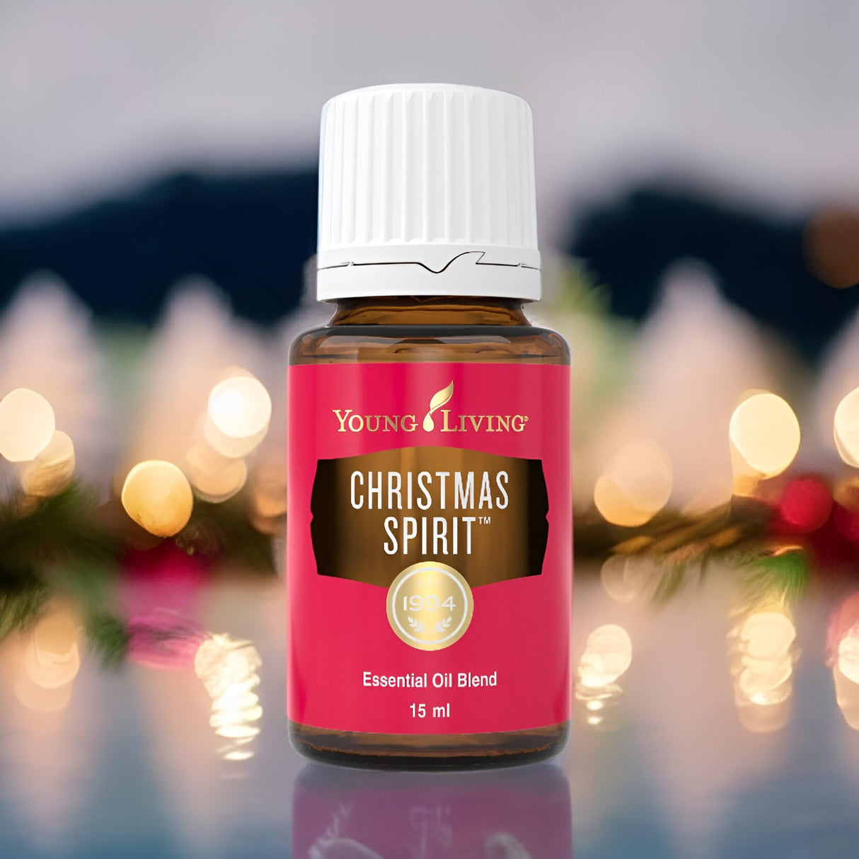 Young Living - Christmas Spirit | Festive Essential Oil Blend for Diffusers | Aromatherapy for Holiday Cheer, Winter Memories, & Natural Air Freshening | 15 ml