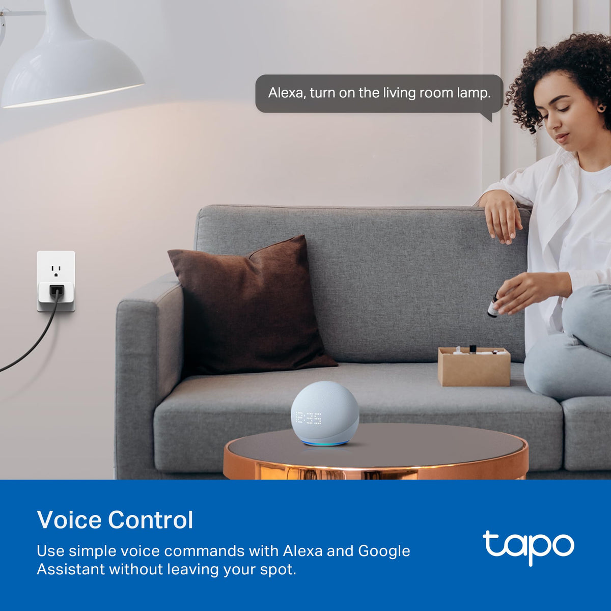 TP-Link š§š®š½š¼ Smart Plug Wi-Fi Mini, Energy Monitoring, Compatible with Alexa & Google Home & Samsung SmartThings, Timer, 15A/1800W Max, ETL Certified, 2.4G Wi-Fi Only, Tapo P115(4-Pack)
