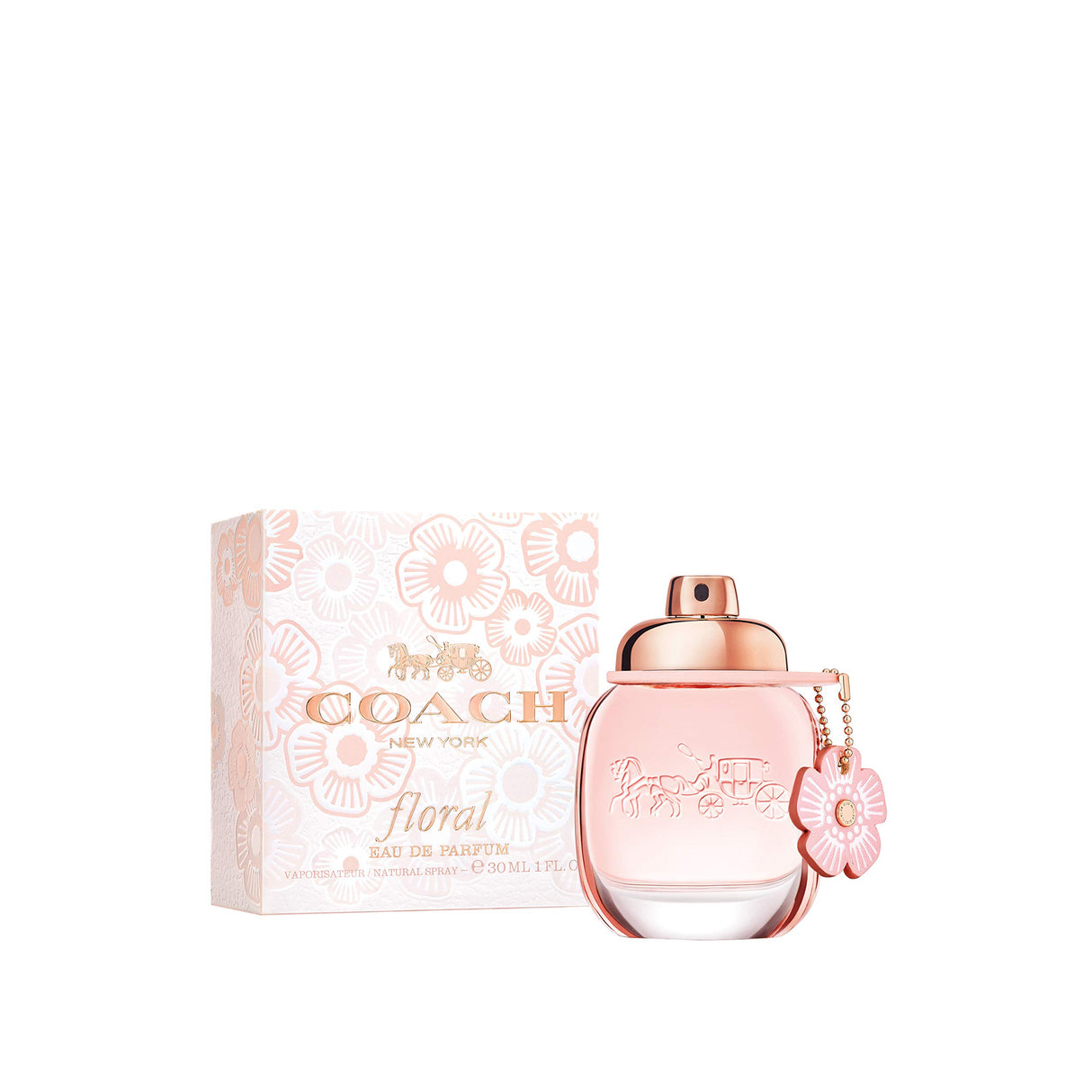 Coach Floral Eau de Parfum - Long Lasting Fragrance with notes of Pineapple Sorbet, Peony & Crystal Musks - Floral & Fruity - 1.0 fl. oz.
