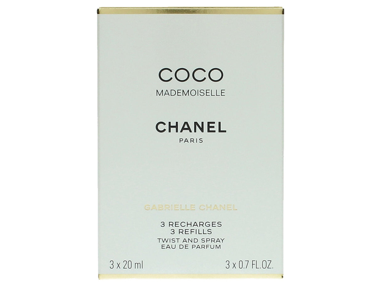 Chanel Chanel Coco Mademoiselle Twist & Spray Eau De Parfum Refill 3x20ml/0.7oz