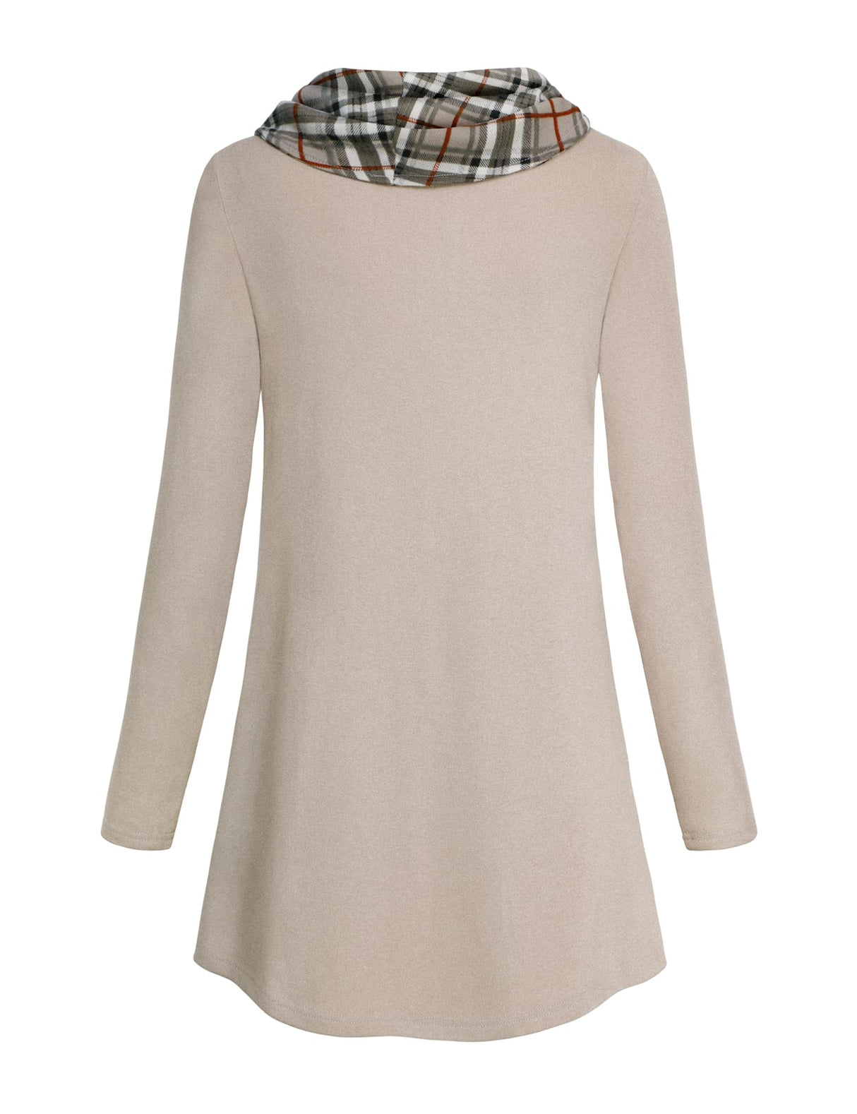 Bebonnie Womens Fall Fashion 2024,Thanksgiving Outfits Woman Fall Tops for Women Long Sleeve Cowl Neck Winter Clothes Tunic Tops Christmas Sweaters for Women 2024 Silver Birch M