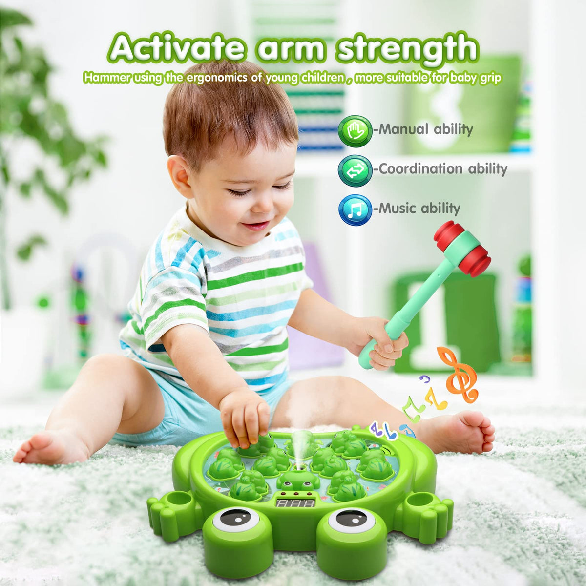 HopeRock Toys for 2 3 4 5 Year Old Boy,Toddler Toys Age 2-4 Birthday Gift