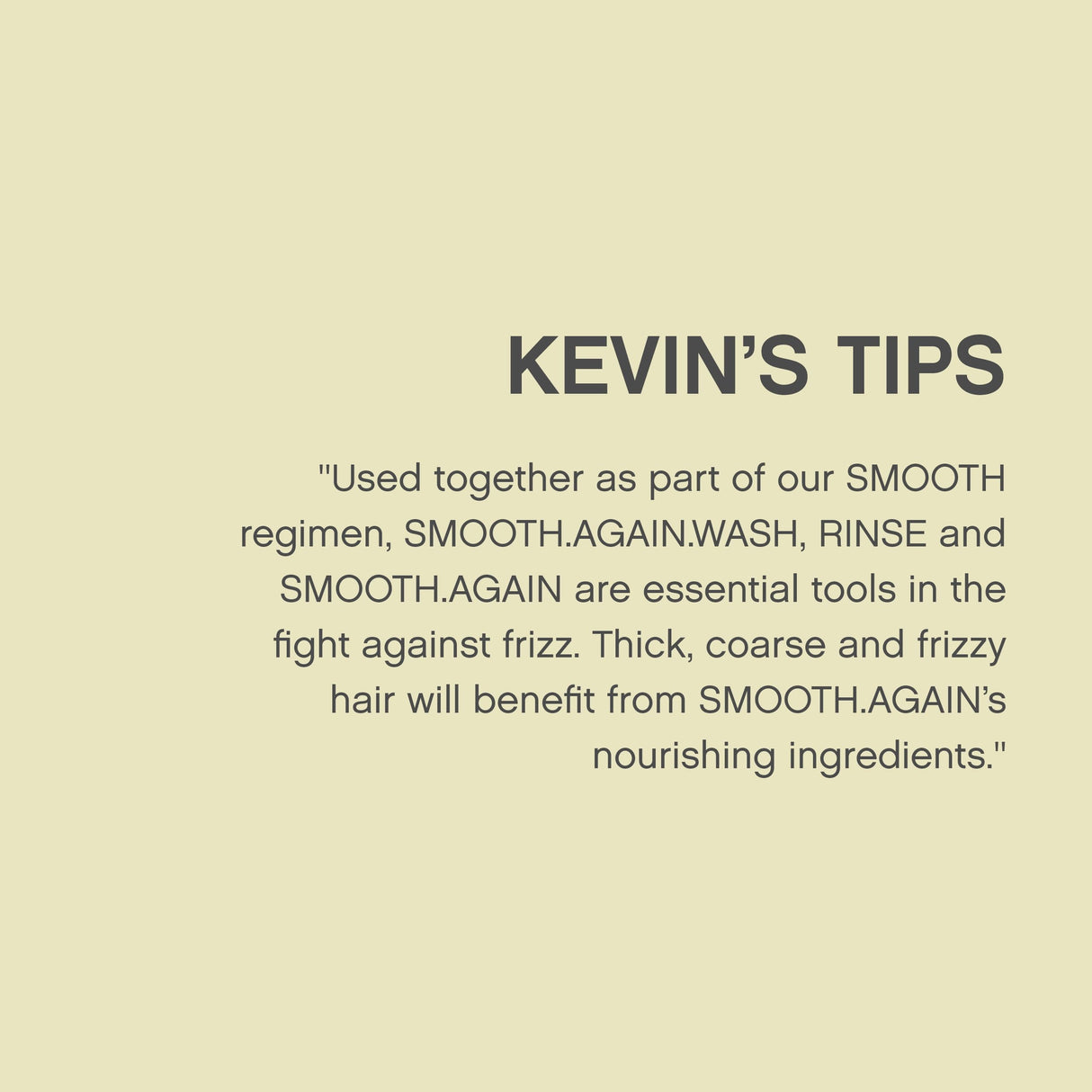 Kevin Murphy Smooth Again Wash and Rinse 8.4oz Holiday Kit