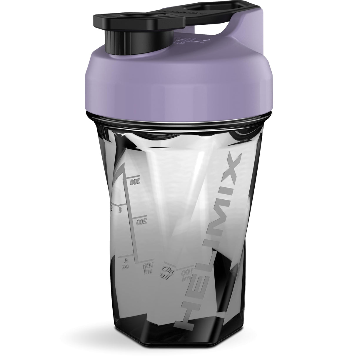 HELIMIX 1.5 Vortex Blender Shaker Bottle Holds Upto 20oz | No Blending Ball or Whisk | USA Made | Portable Pre Workout Whey Protein Drink Shaker Cup | Mixes Cocktails Smoothies Shakes | Top Rack Safe