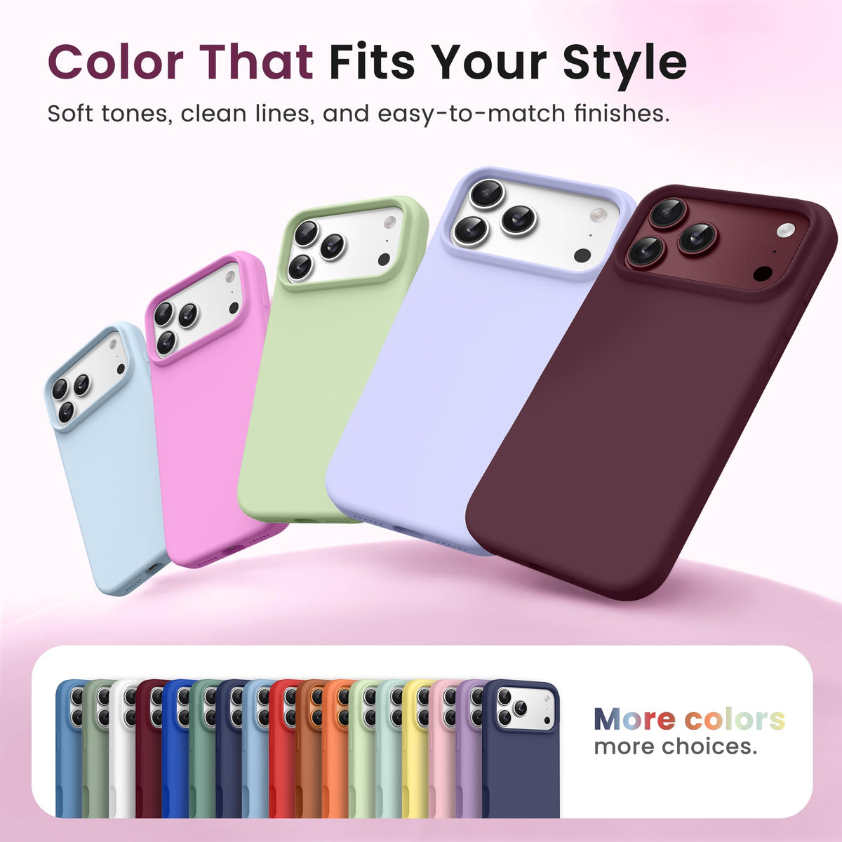 GONEZ for iPhone 18 Pro-Max Case/17 Pro-Max Case, Compatible with MagSafe