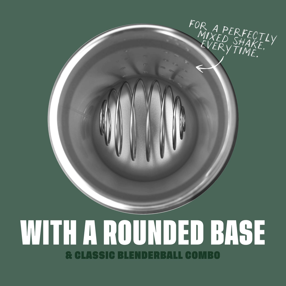 BlenderBottle Sport Insulated Stainless Steel Shaker Bottle with Wire Whisk, 24-Ounce, Forest – Protein Shakes & Hydration for Athletes & Fitness Enthusiasts, Easy Mixing, Keeps Drinks Cold, Lockable Lid