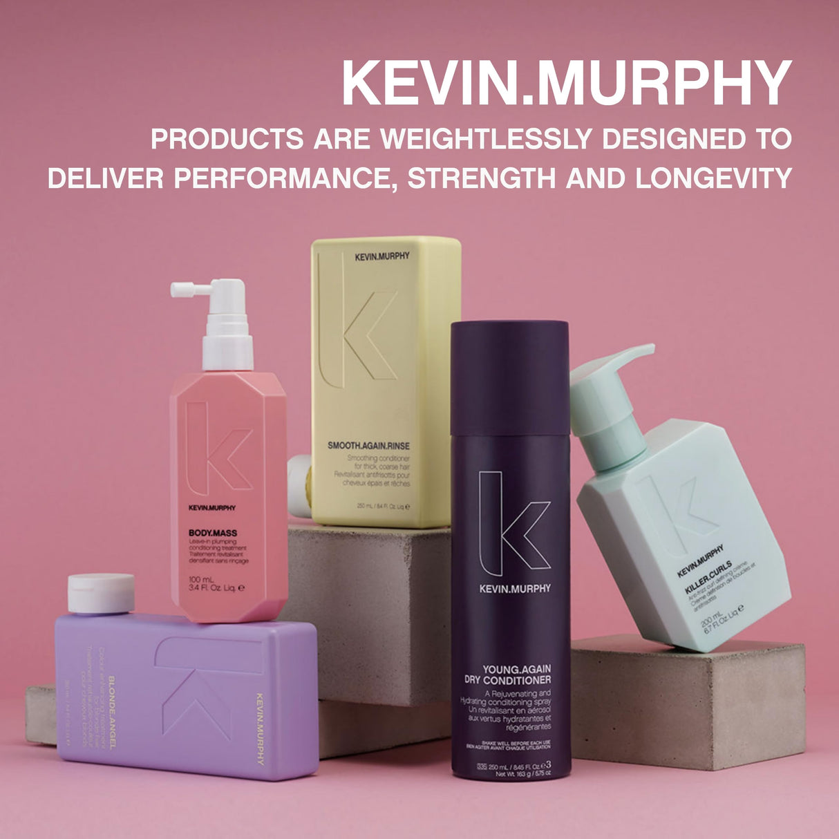KEVIN.MURPHY BLONDE.ANGEL.WASH - Blonde Shampoo - Purple Shampoo for Blonde & Grey Hair - Colour Enhancement Hair Care - Colour Safe - Paraben & Sulphate Free - 1000 mL / 33.8 fl oz