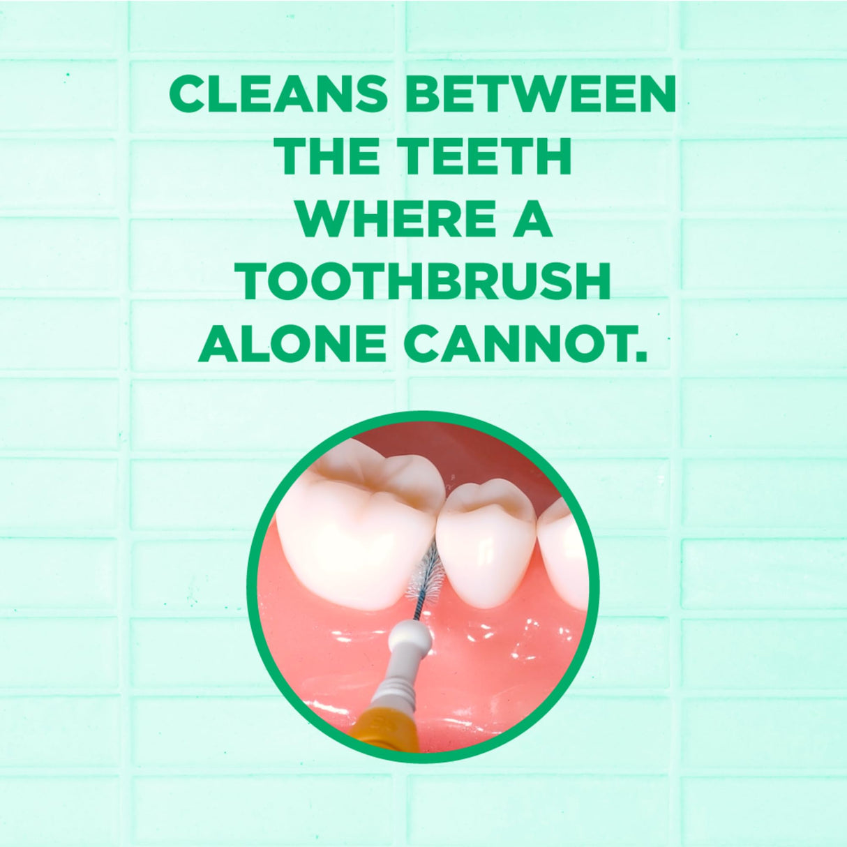 GUM Proxabrush Go-Betweens - Ultra Tight- Interdental Brushes - Soft Bristled Dental Picks for Plaque Removal Health - Safe for Braces & Dental Devices, 10 Count (Pack of 4)