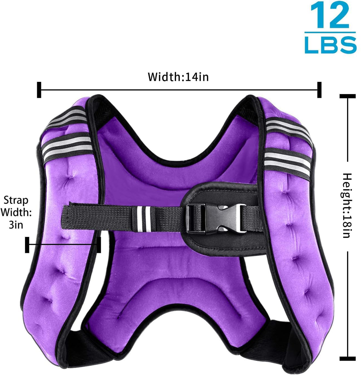 Henkelion Weighted Vest Weight Vest for Men Women Kids Weights Included, Body Weight Vests Adjustable for Running, Training Workout, Jogging, Walking