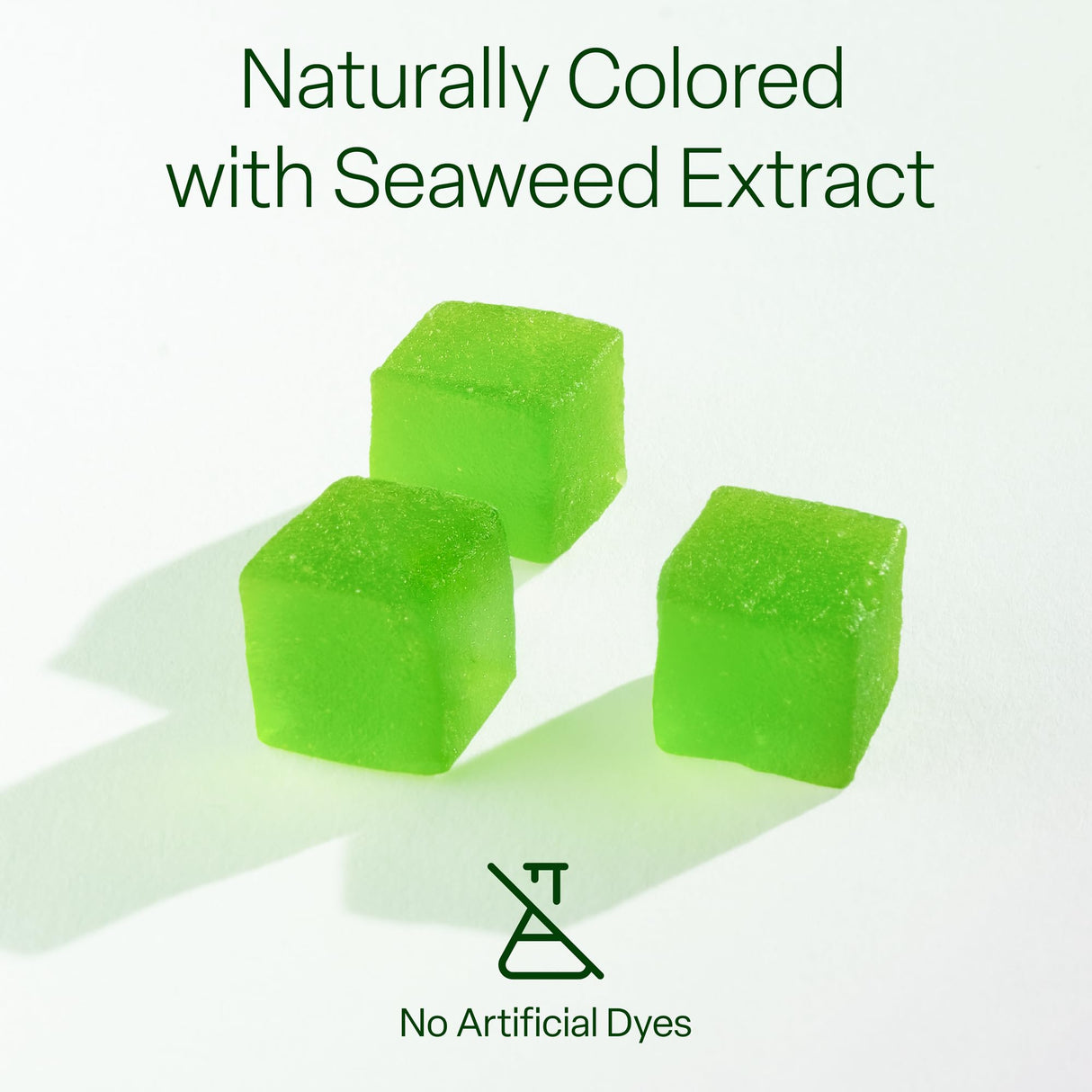 VYBRANCE LABS Creatine Monohydrate Gummies for Women & Men - 5g Creatine with Taurine & B12 for Energy, Muscle & Focus | Vegan, Sugar Free, Gluten-Free | Creatine Monohydrate | 120 ct Green Apple