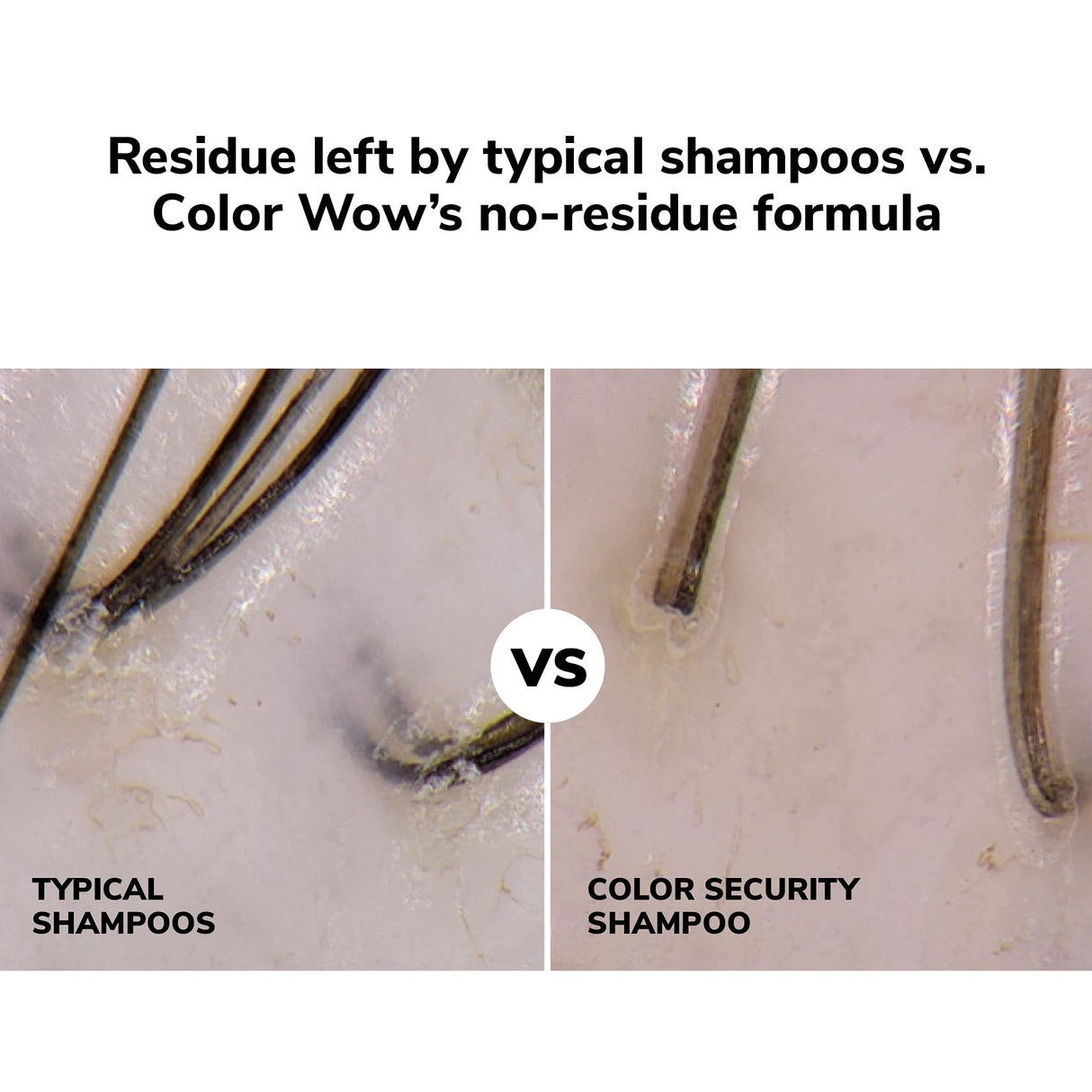 COLOR WOW Color Security Shampoo, 32 fl oz – Sulfate Free & Residue-Free Formula, Healthy Looking Hair & Scalp, Paraben Free Salon Quality