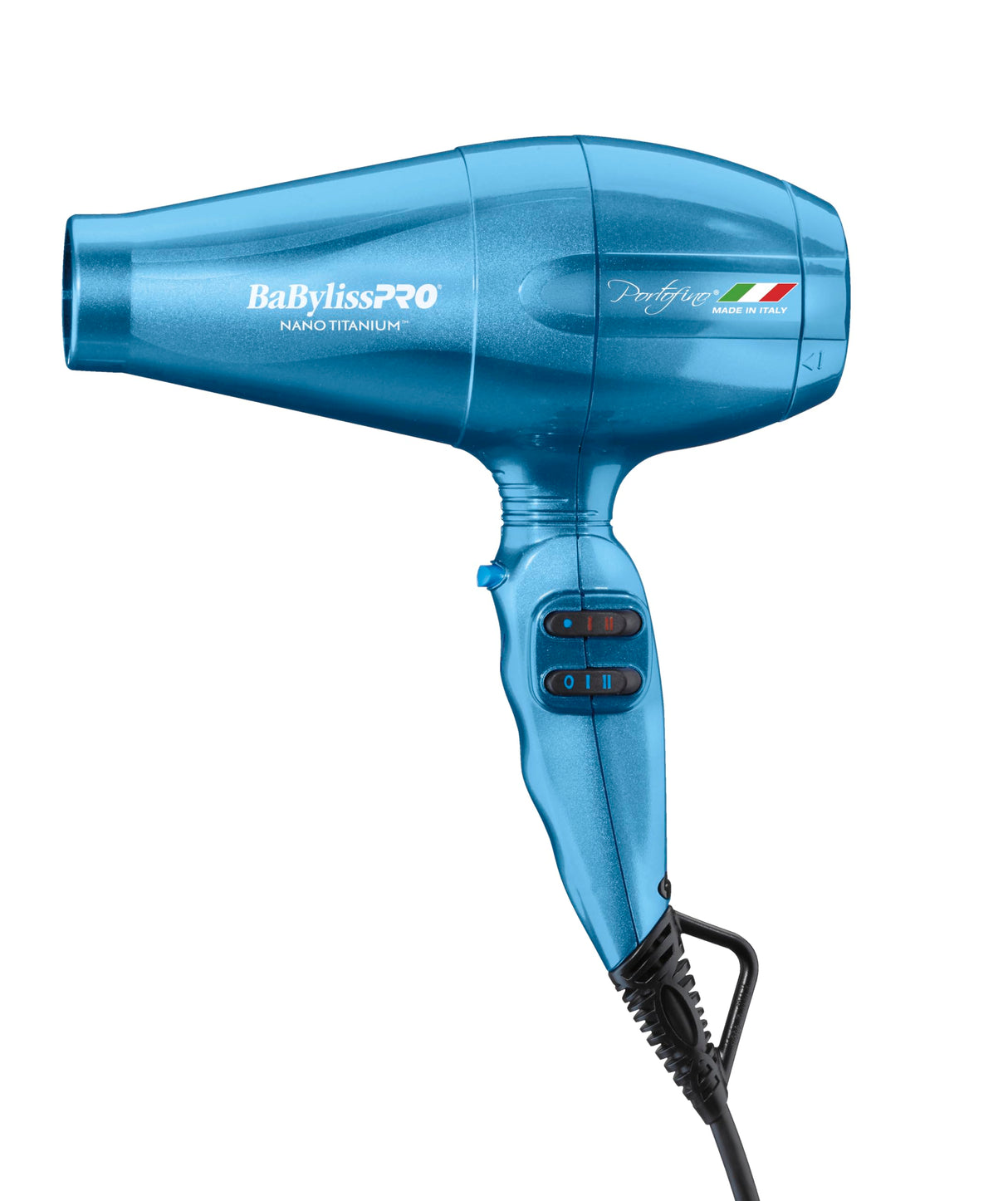 BaBylissPRO Hair Dryer, Nano Titanium Portofino 2000-Watt Blow Dryer, Hair Styling & Appliances, Blue, BNTB6610N