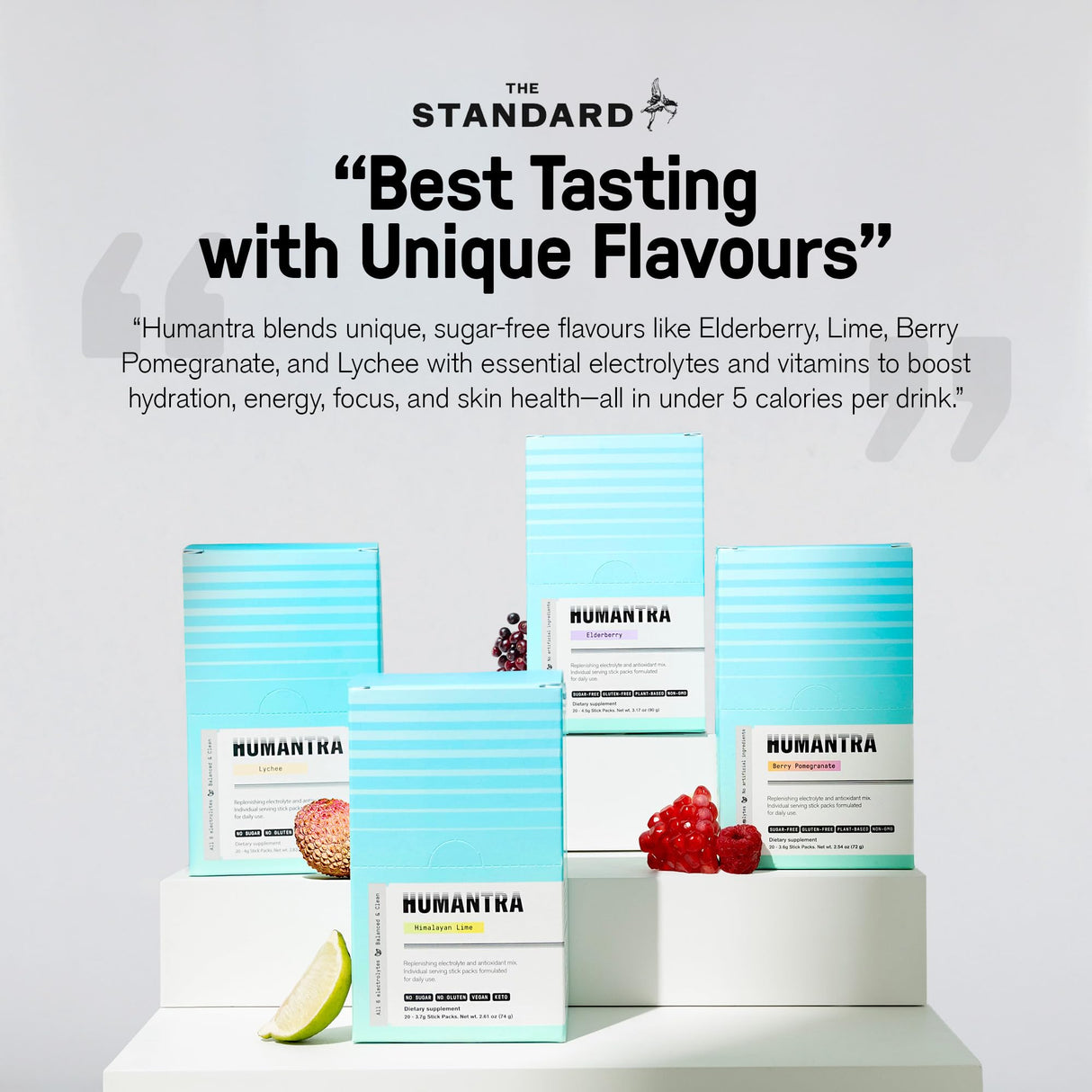 Hydration Packets | Zero Sugar Electrolyte Hydration Multiplier w/Essential Minerals, Boost Immune & Metabolic Functions | Electrolytes Powder (20 count, Berry Pomegranate)