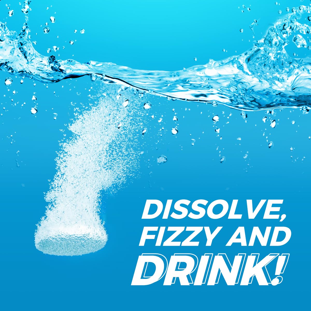 AiVital™ Sugar Free Electrolyte Tablets, Essential Electrolytes with BCAA and Selenium for Active Hydration-No Sugar, Keto Friendly, Vegan and Non-GMO, 40 Servings