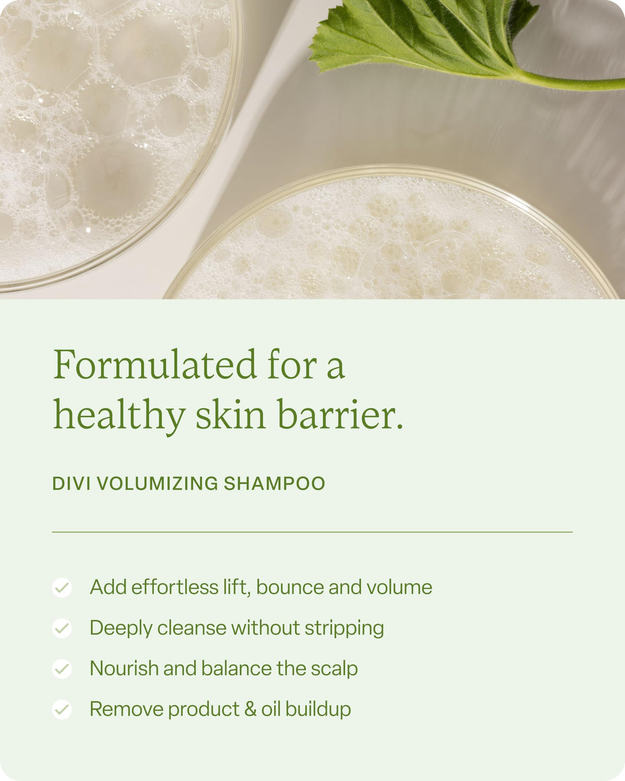Divi Healthy Hair Goals Bundle - 30ml Hair Serum, 2 Fl Oz Volumizing Shampoo, & 2 Fl Oz Volumizing Conditioner