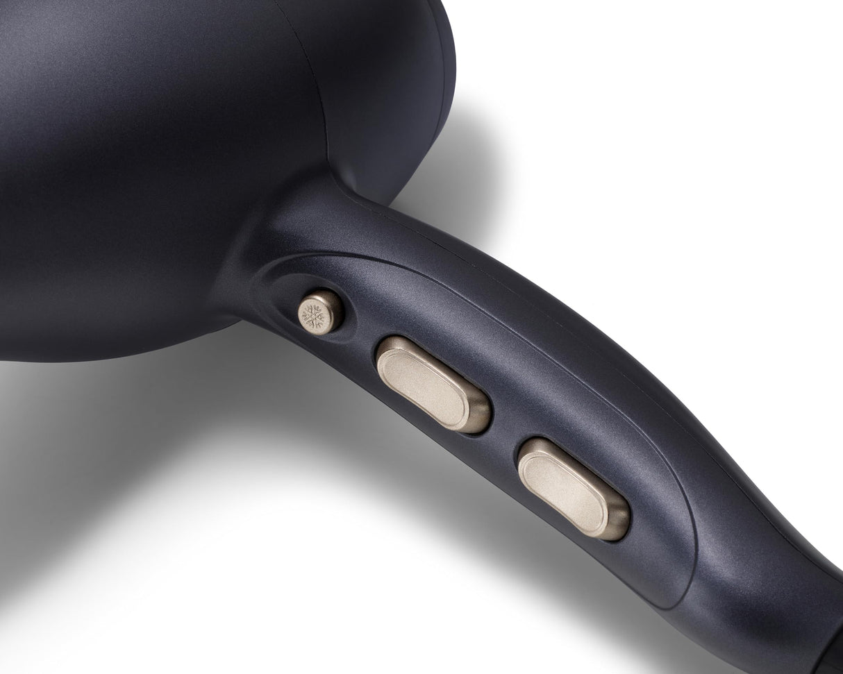 Bio Ionic GoldPro Hair Dryer, Blue, Moisturizing Heat Technology & 24K Gold MX, Ultra-Powerful 1875W AC Motor, Lightweight Blow Dryer with Ergonomic Handle, Multi-Speed Settings